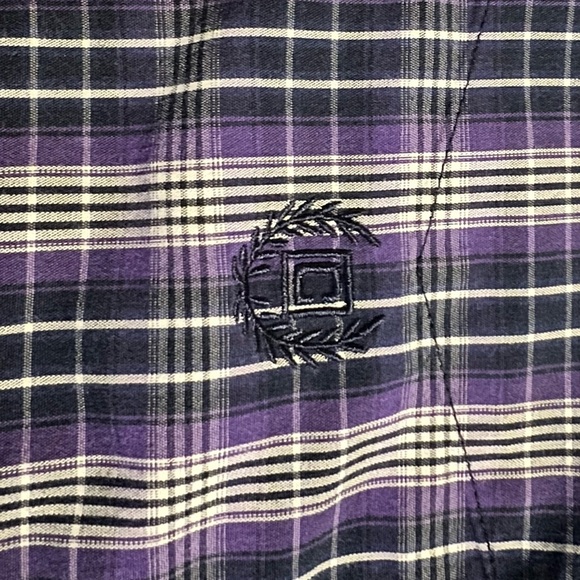 Chaps Stretch Men’s Easy Care Long Sleeve Collared Button Up Shirt S16 52625 - Picture 4 of 4